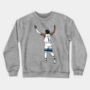 Anthony Edwards Celebration Cartoon Crewneck Sweatshirt